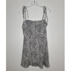 Princess Polly Cliff leopard print mini dress with shoulder ties - 6